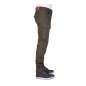 Preview: Jeans Brandon Cargo Lässige Motorradjeans olive