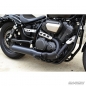 Preview: Black Muffler - Straight - Yamaha Bolt