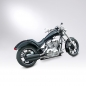 Preview: Miller Malibu Auspuffanlage - Honda VT 1300 CX / Fury