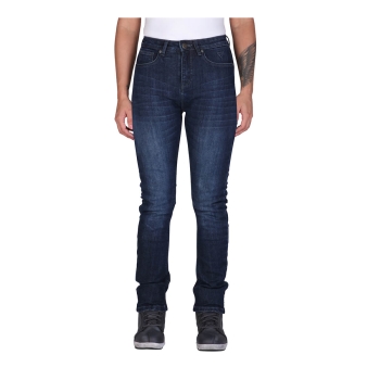 Jeans Tabera Lady Motorradjeans slim fit soft wash blue