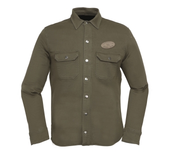 Overshirt Oliwer Motorradhemd olive