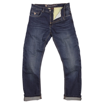 Jeans Glenn Motorrad-Jeans im Regular Fit Herren Blau