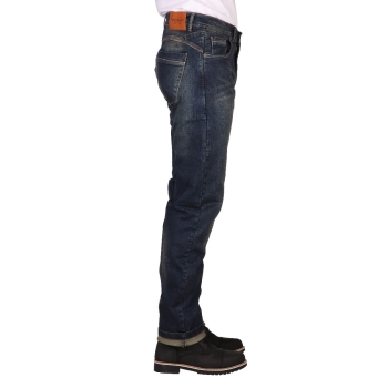 Jeans Glenn Motorrad-Jeans im Regular Fit Herren Blau