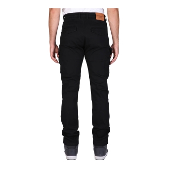 Jeans Brandon Cargo Lässige Motorradjeans schwarz