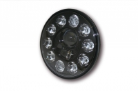 LED main headlight insert, 7 inch, black