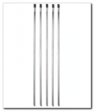 Edelstahl Kabelbinder - 8.0" / 20.3 cm - 5 Stück