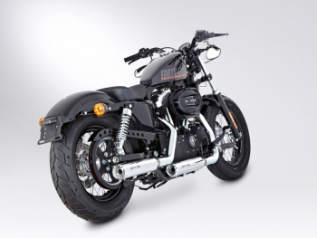 Preview: Miller Silverado II Auspuffanlage - Harley Davidson Sportster XL883 - EU3
