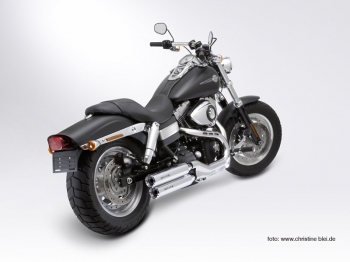 Preview: Miller Utah II Auspuffanlage - Harley Davidson Dyna Wide Glide - EU 3