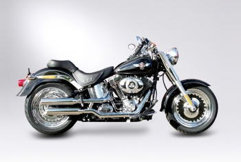 Miller Montana Exhaust System - Harley Davidson Softail Blackline