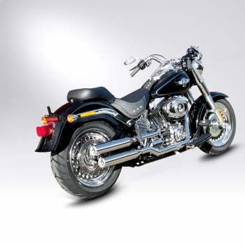 Miller Montana Auspuffanlage - Harley Davidson Softail Blackline