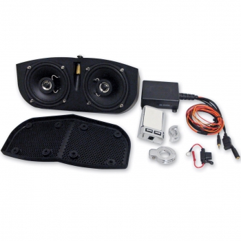 Sound System for Memphis Shades Batwing Fairing