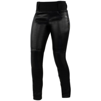 Trilobite Leder Leggings CE A Damen schwarz - L32