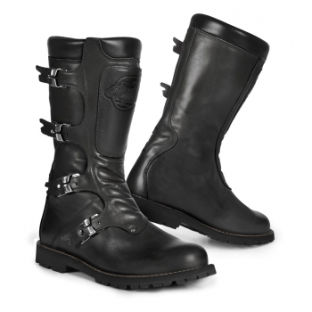 STYLMARTIN - "Continental" - vintage motorcycle boots black