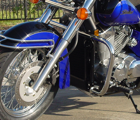 Vn Teilede Full Size Engine Guard Honda Vt750 Shadow
