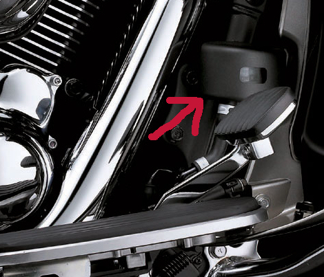 VN-Teile.de - Chrome Cover for Rear Brake Master Cylinder - all  