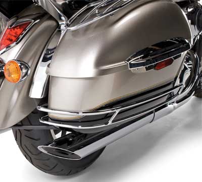 2009-2020 Genuine Kawasaki Voyager Nomad Saddlebag Top Trim Set K53020-185