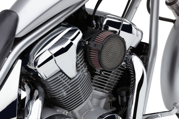 Cobra Luftfilter - Plain  - Schwarz - Yamaha 950 Bolt