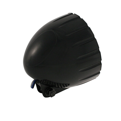 Headlight "grooved black"