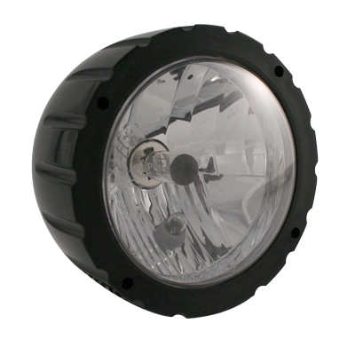 Headlight "grooved black"