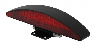 LED-taillight INTERSTATE, black, E-mark