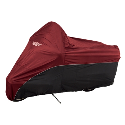 UltraGard Dresser/Bagger Cover - Cranberry/Schwarz