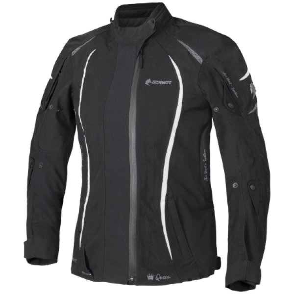 Germot Jacket MotoQueen black/white