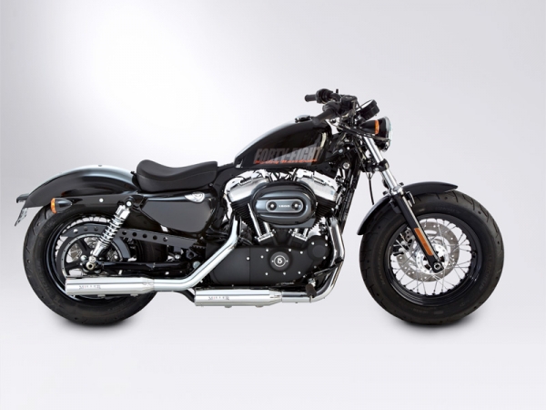 Miller Silverado II Exhaust System - Harley Davidson Sportster XL1200 - EU3